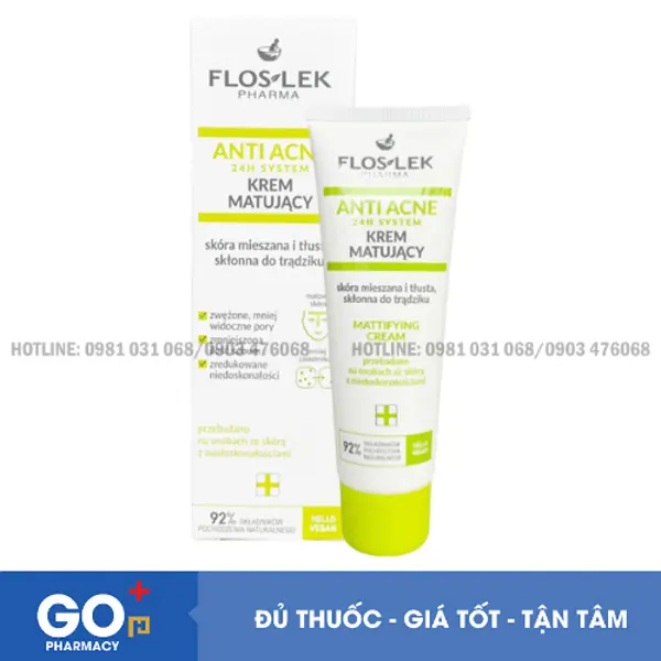 Kem kiểm soát nhờn Flos-lek 50ml